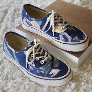Tropical Floral Vans